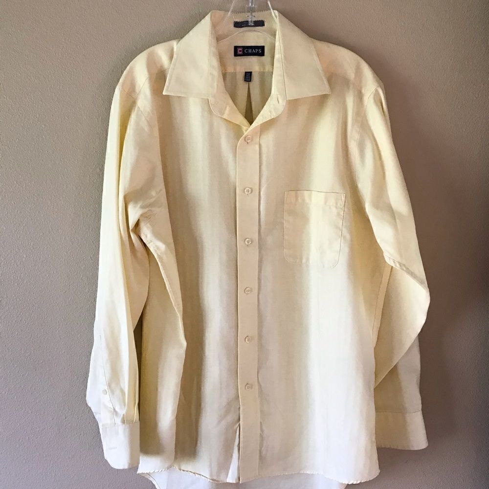 Chaps Easy Care Mens Dress Shirt